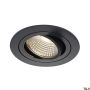 Downlight wpuszczany NEW TRIA 1 SET 113900 1x8W/LED 3000K 700lm IP20 38º od SLV