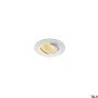 Downlight wpuszczany NEW TRIA 1 SET 114221 1x14W/LED 2700K 1030lm IP20 38º od SLV