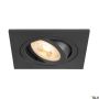 Downlight wpuszczany NEW TRIA 1007378 1x10W/GU10 IP20 od SLV
