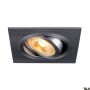 Downlight wpuszczany NEW TRIA 1007379 1x10W/GU10 IP20 od SLV