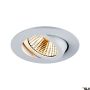 Downlight wpuszczany NEW TRIA 1007389 3000K 1x8.3W/LED 750lm IP20 od SLV
