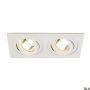 Downlight wpuszczany NEW TRIA 2 113512 2x50W/GU10 IP20 od SLV