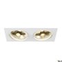 Downlight wpuszczany NEW TRIA 2 113841 2x75W/GU10/ES111 IP20 od SLV