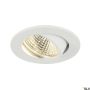 Downlight wpuszczany NEW TRIA 68 I CS 113951 1x5.3W/LED 3000K 300lm IP20 38º od SLV
