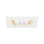 Downlight wpuszczany NEW TRIA® 1008513 3000K 2x14W/LED 1280lm od SLV