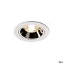 Downlight wpuszczany NUMINOS® DL S 1003786 1x8.6W/LED 2700K 690lm IP20/IP44 40º od SLV