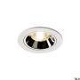 Downlight wpuszczany NUMINOS® DL S 1003813 1x8.6W/LED 3000K 700lm IP20/IP44 55º od SLV