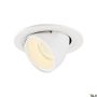 Downlight wpuszczany NUMINOS® GIMBLE S 1005901 1x8.6W/LED 3000K 730lm 55º od SLV