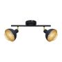 Spot Savio SPL-27357-2-BK-GD 2x40W/E14 IP20 od Italux