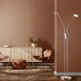 Lampa podłogowa Luna 840037 2700K-6500k 2x6W/LED 1500lm IP20 od Fischer&Honsel