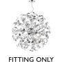 Zawiesie Swash SWA1250-SP 12x25w/g9 od Dar Lighting