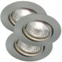 Downlight wpuszczany Triton 54540132 3x35W/GU10 IP23 od Nordlux
