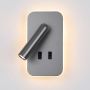Kinkiet Doria WL-83957-1-GR 3000K 2x8W/LED 559lm IP20 od Italux