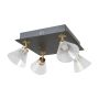Spot Orella WL-34393-4S-BK-HBR 3000K 4x16W/LED 788lm IP20 od Italux