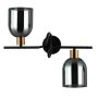 Kinkiet Servio WL-66892-2A-BK-SG 1x40W/E14 IP20 od Italux
