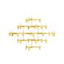 Lampa wisząca ATOMIC GRANDE XCP9120-30.GOLD 30x10W/G9 IP20 od King Home