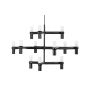 żyrandol ATOMIC XCP9120-12.BLACK 12x10W/G9 IP20 od King Home