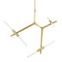 Lampa wisząca CANDELABR XCP8053-6.GOLD 4x3,5W/G9 IP20 od King Home