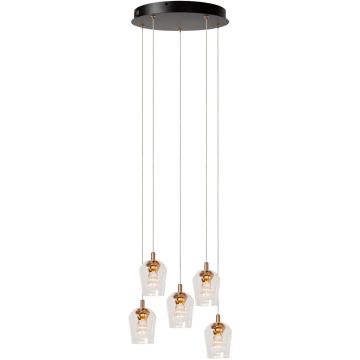 Lampa wisząca BERLIANE 00430/21/60 2700k 5x4w/led 200lm ip20 od Lucide