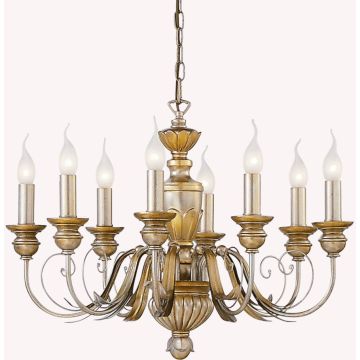 Żyrandol FIRENZE 020839 8x40W/E14 ip20 od Ideal Lux