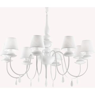 Żyrandol BLANCHE 035574 8x40W/E14 ip20 od Ideal Lux