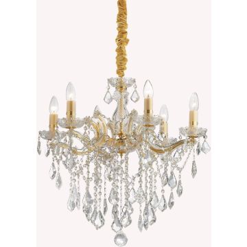 Żyrandol FLORIAN 035635 6x40W/E14 ip20 od Ideal Lux