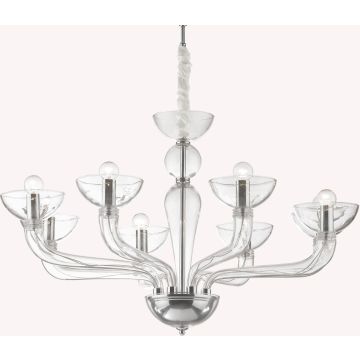 Żyrandol CASANOVA 044255 8x40W/E14 ip20 od Ideal Lux