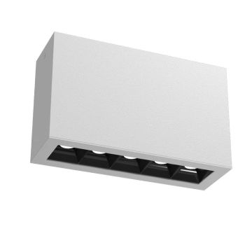 Downlight natynkowy A-Glare 1040 4000K 5x10W/LED 800lm IP20 od Antigo