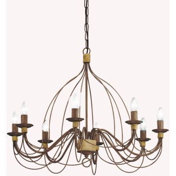 Żyrandol CORTE 057194 8x40W/E14 ip20 od Ideal Lux