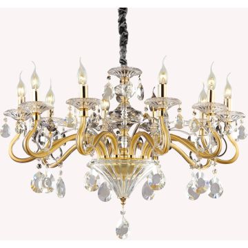 Żyrandol NEGRESCO 087771 10x28W/E14 ip20 od Ideal Lux
