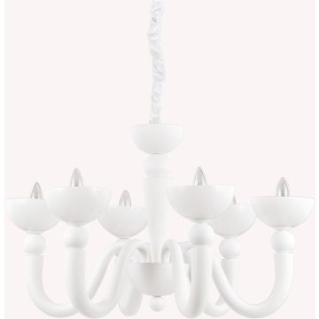 Żyrandol BON BON 093994 6x28W/E14 ip20 od Ideal Lux