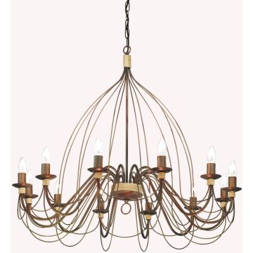 Żyrandol CORTE 097671 12x40W/E14 ip20 od Ideal Lux