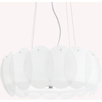Lampa wisząca OVALINO 090481 8x60W/E27 ip20 od Ideal Lux