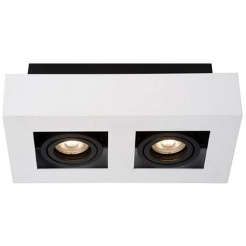 Downlight natynkowy XIRAX 09119/11/31 2200k 2x5w/gu10 320lm ip20 od Lucide