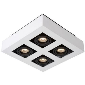 Downlight natynkowy XIRAX 09119/21/31 2200k 4x5w/gu10 320lm ip20 od Lucide