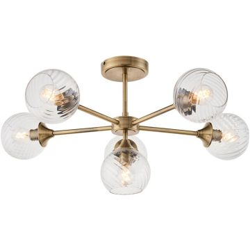 Lampa sufitowa Allegra 103171 6x7w/e14 ip20 od Endon