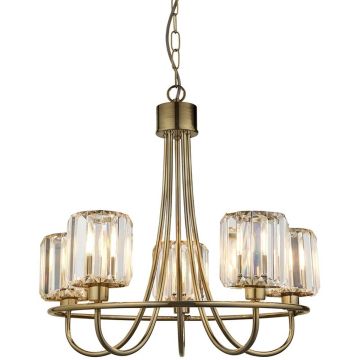 Żyrandol Berenice 107802 5x6w/e14 ip20 od Endon