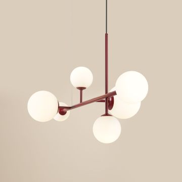 Lampa wisząca DIONE 1092K15 4x10W/E14|2x15W/E27 IP20 od Aldex
