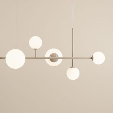 Lampa wisząca DIONE 1092K17 4x15W/E14|2x60W/E27 IP20 od Aldex