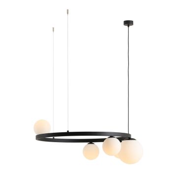 Lampa wisząca GARDA 1099F1_R 4x10W/E14 + 1x15W/E27 IP20 od Aldex