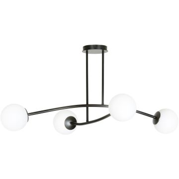 Lampa sufitowa HALLDOR 4 BLACK 1024/4 4x40W/E14 IP20 od Emibig