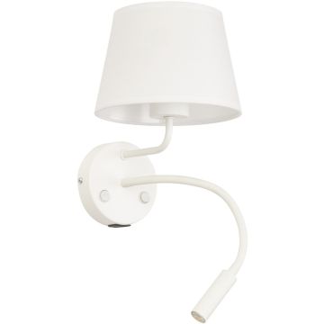 Kinkiet MAJA 10204 1x15W/E27+1x8W/G9 IP20 od TK Lighting