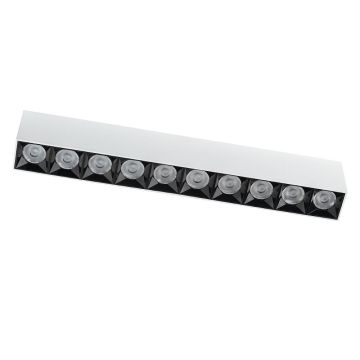 Downlight natynkowy MIDI LED 10053 4000K 10x40W/LED 3500lm IP20 od Nowodvorski