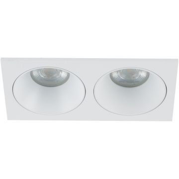 Downlight wpuszczany PRISMA DUO 10580 2x10W/GU10 IP65 od TK Lighting