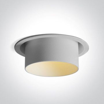 Downlight wpuszczany Recessed Spots 10105Y/W 1x10W/GU10 IP20 od One Light