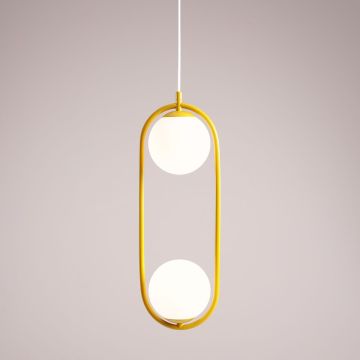 Lampa wisząca RIVA 1086H14 2x10W/E14 IP20 od Aldex