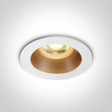 Downlight wpuszczany The Chill Out 10105M/W/BS 1x10W/GU10 IP20 od One Light