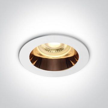 Downlight wpuszczany The Chill Out 10105M/W/CU 1x10W/GU10 IP20 od One Light