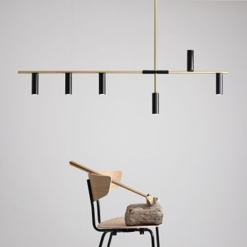 Lampa wisząca TREVO 1083K40 6x35W/GU10 od Aldex