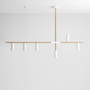 Lampa wisząca TREVO 1097K40 6x35W/GU10 mini od Aldex